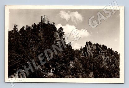 Pohlednice Hrad Frýdštejn 1947 (P3709)