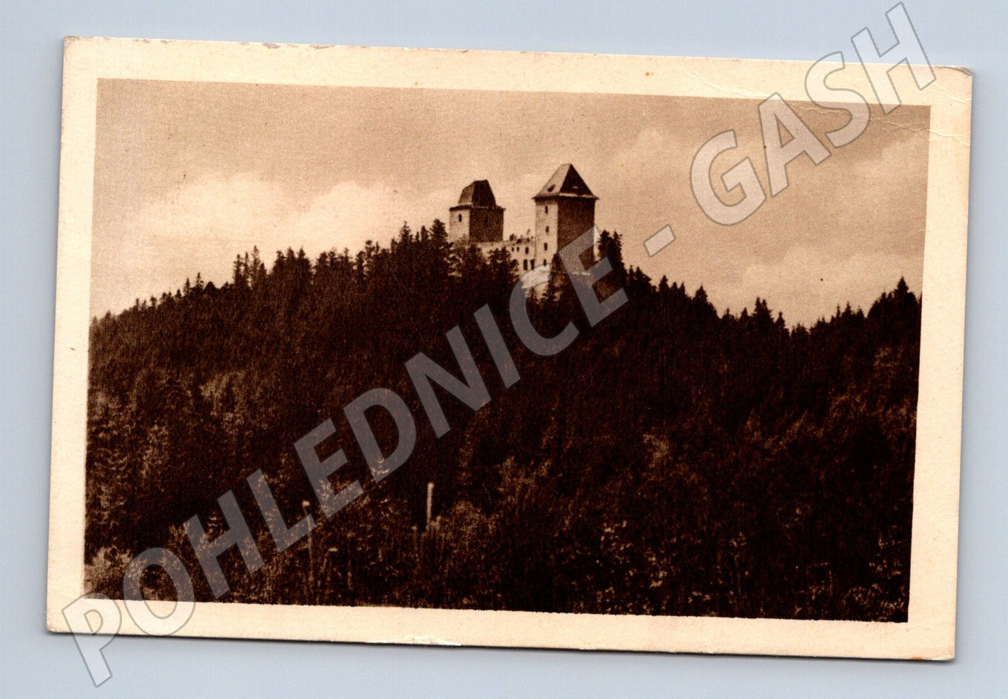 Pohlednice Kašperské Hory Hrad Kašperk (P3710)