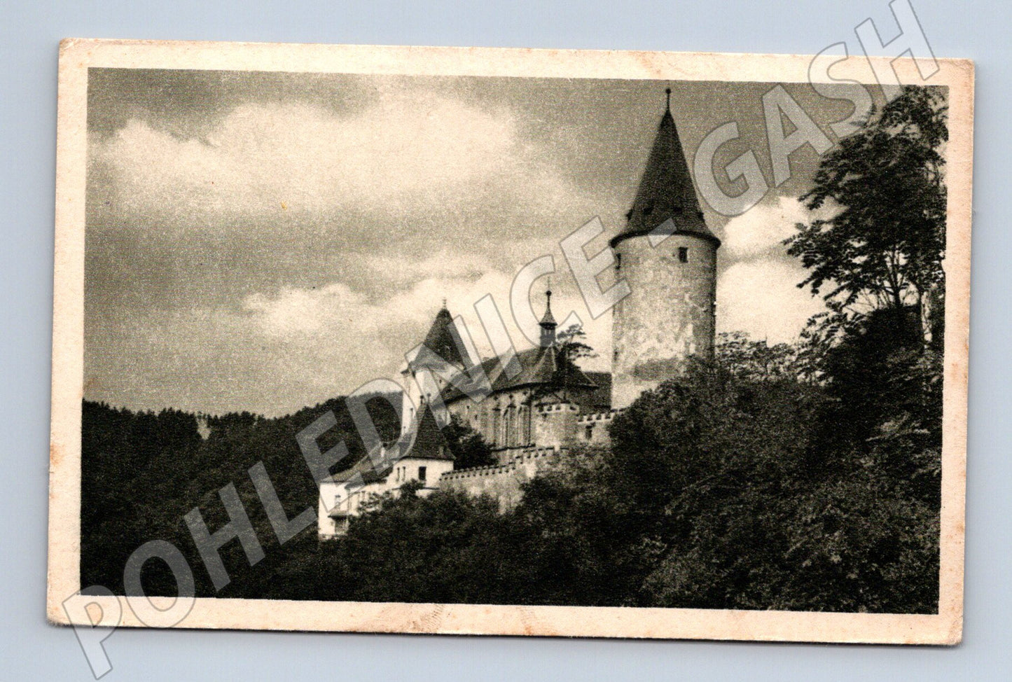 Pohlednice Křivoklát hrad (P3715)
