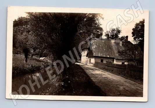 Pohlednice Babičino údolí Staré bělidlo 1928 (P3721)