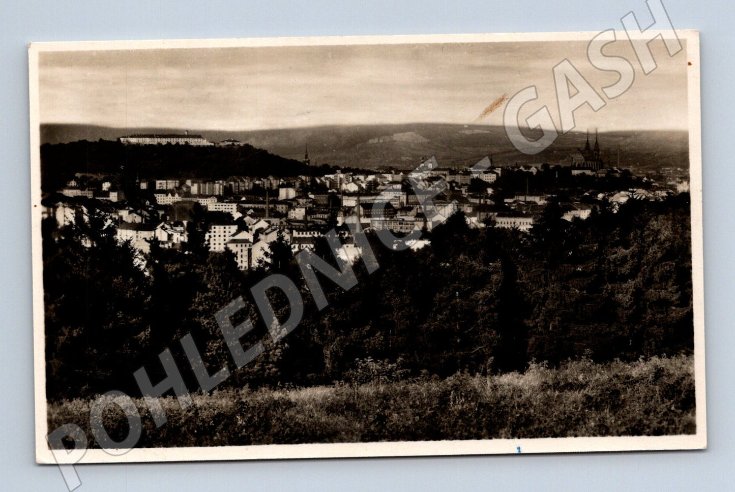 Pohlednice Brno panorama (P3730)
