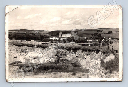 Pohlednice Milevsko celkový pohled 1941 (P3738)