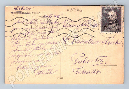 Pohlednice Falknov nad Ohří Klášter Sokolov (P3746)