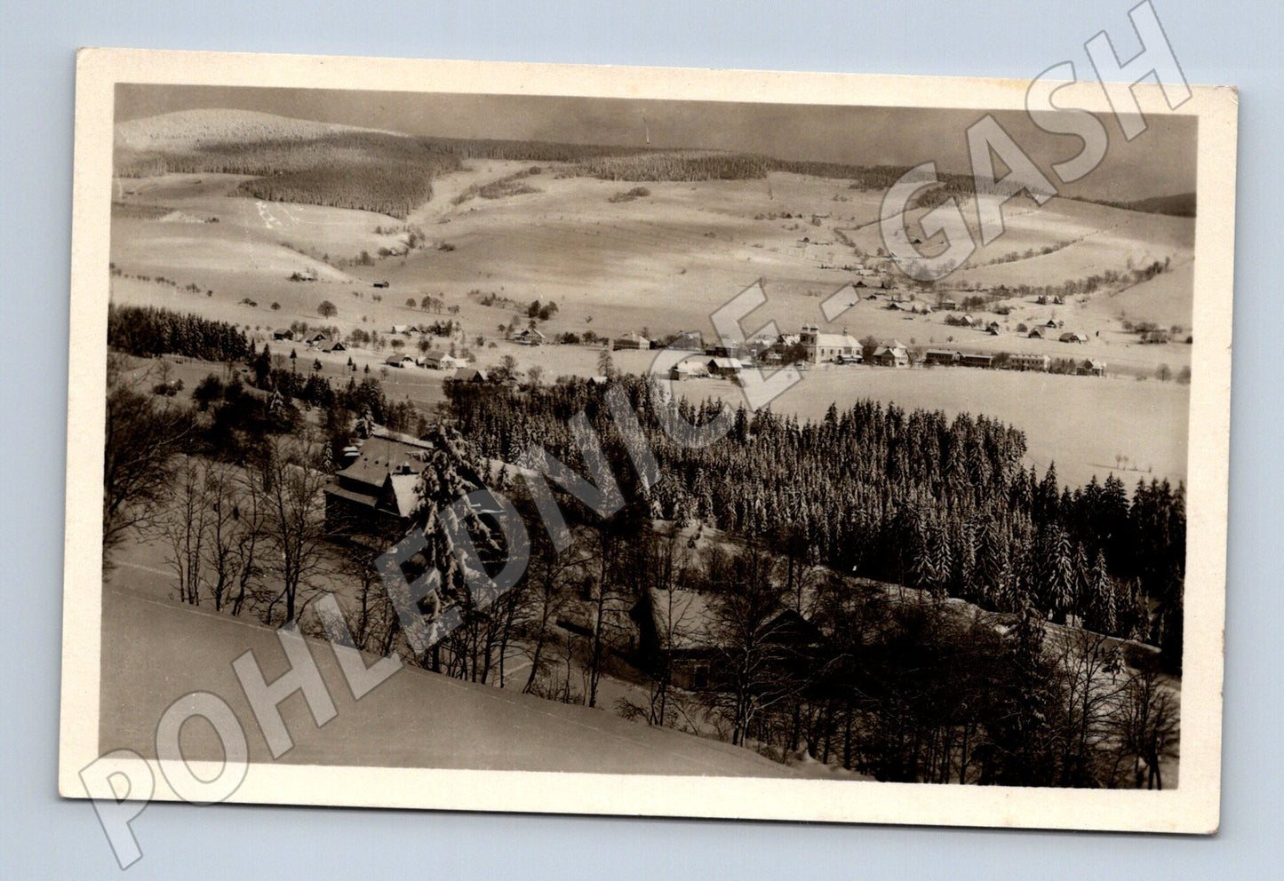 Deštné v Orlických horách Hotel PANORAMA a Jiráskův dům (P3751)