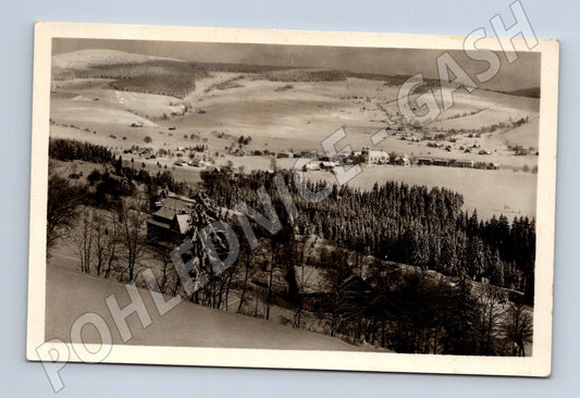 Deštné v Orlických horách Hotel PANORAMA a Jiráskův dům (P3751)