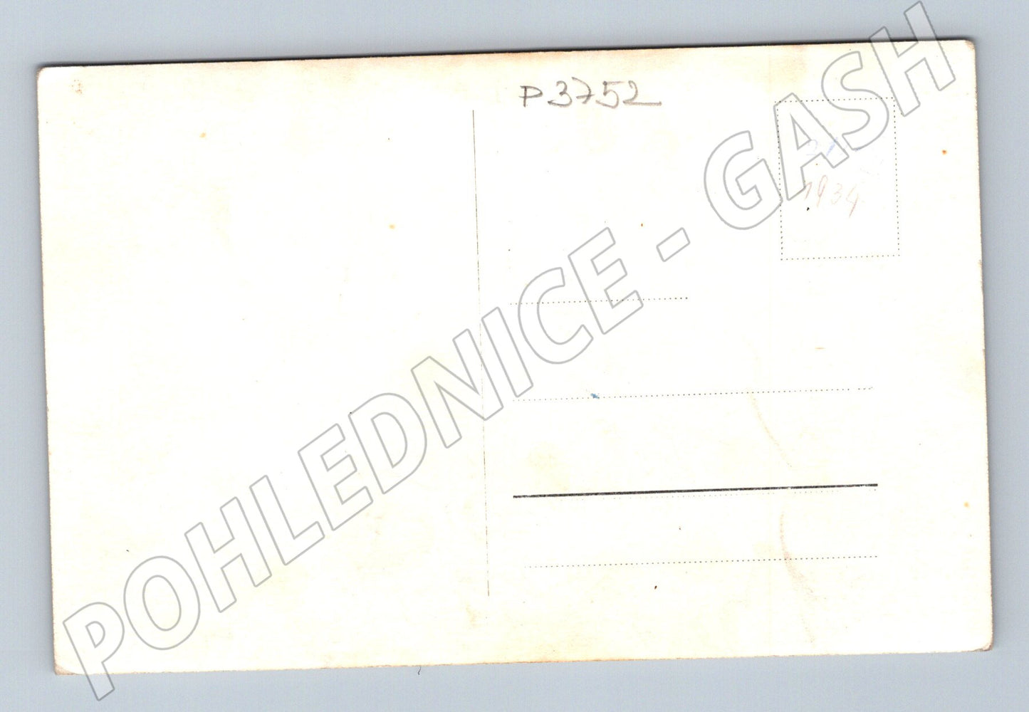 Pohlednice Slovensko Mistríky horská vesnice 1934 (P3752)