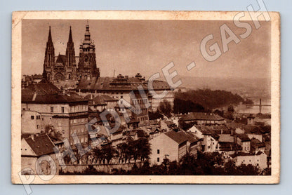 Pohlednice Praha Hradčany Malá Strana 1941 (P3764)