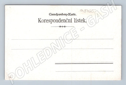 Pohlednice Praha Katedrála sv. Víta historický motiv (P3765)