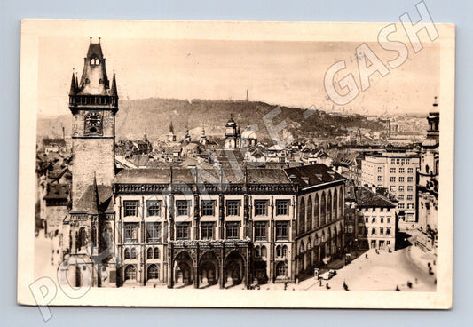 Pohlednice Praha Staroměstská radnice 1915 (P3769)