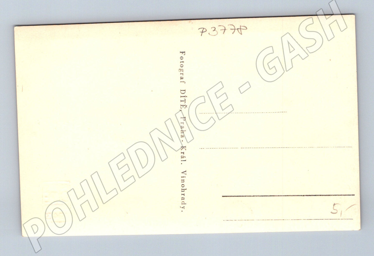 Pohlednice Praha dívka hrající na housle (P3778)