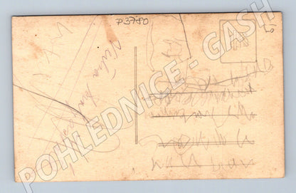 Pohlednice miminko v čepci (P3780)