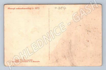 Pohlednice T. G. Masaryk mládí 1925 (P3814)
