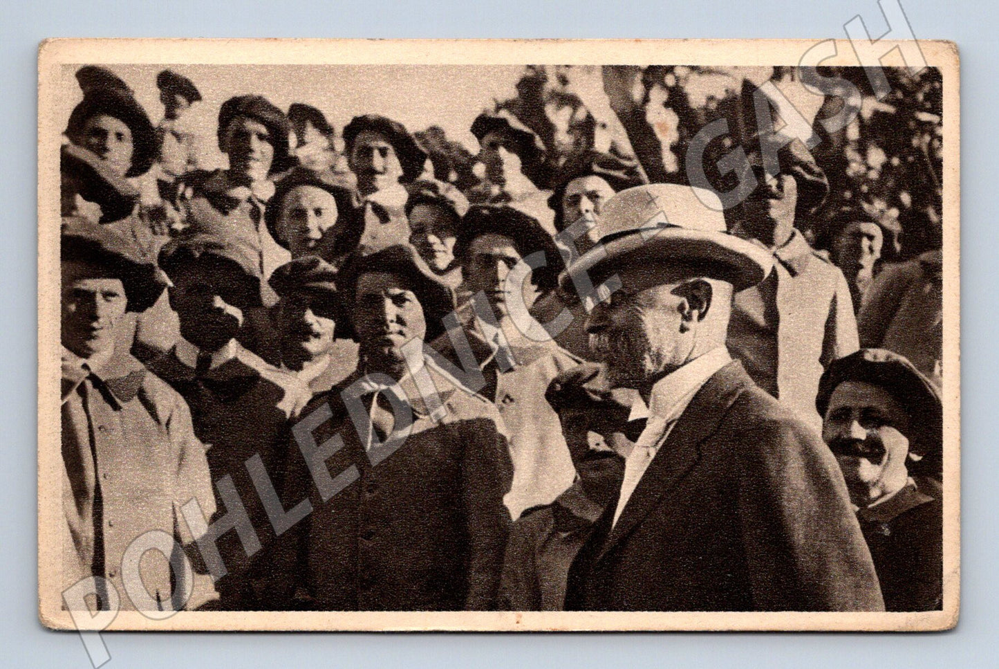 Pohlednice T. G. Masaryk s legionáři Amerika 1918 (P3817)