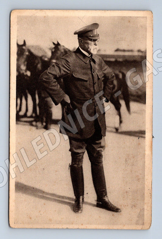 Pohlednice Masaryk na koni 1922 (P3820)