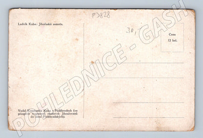 Pohlednice Ludvík Kuba Jihočeská samota (P3828)