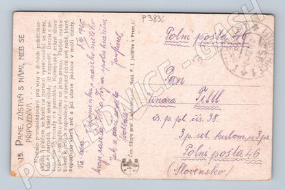 Pohlednice Alegorická vlastenecká scéna 1914 (P3836)