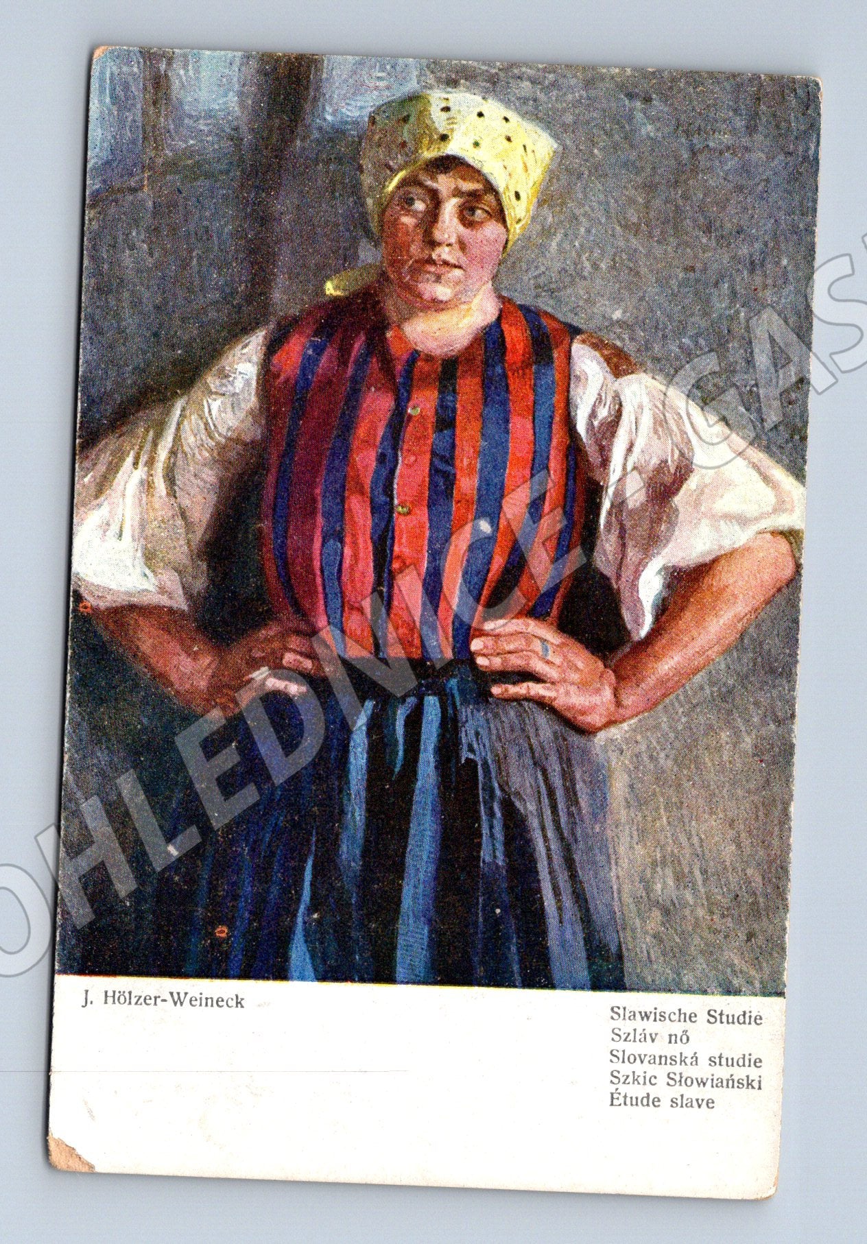 Pohlednice Slovanská studie etnografie (P3838)