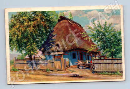Pohlednice Vesnická idylla dle Akad. mal. R. K. Pavlik (P3887)