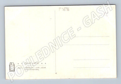 Pohlednice AL. KALVODA. Nálada, České umění (P3896)