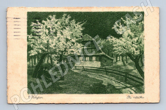 Pohlednice Pri měsíčku C. Kotyzan 1941 (P3910)
