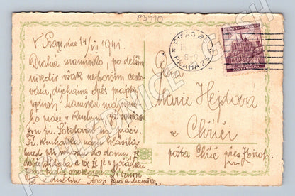 Pohlednice Pri měsíčku C. Kotyzan 1941 (P3910)