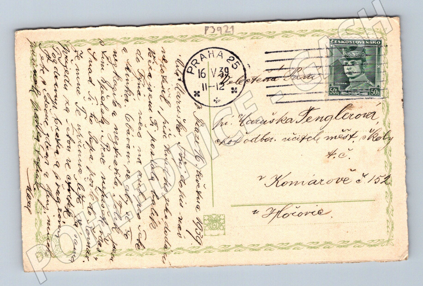 Pohlednice Útesy H. Botak 1939 (P3921)