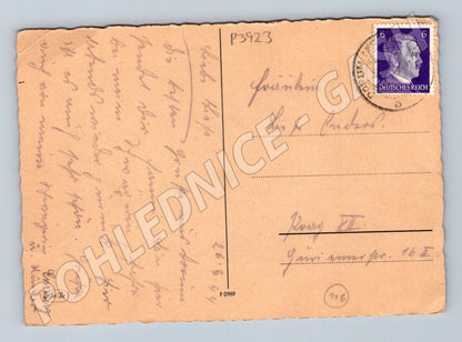 Pohlednice Německo venkovská krajina 1944 (P3923)