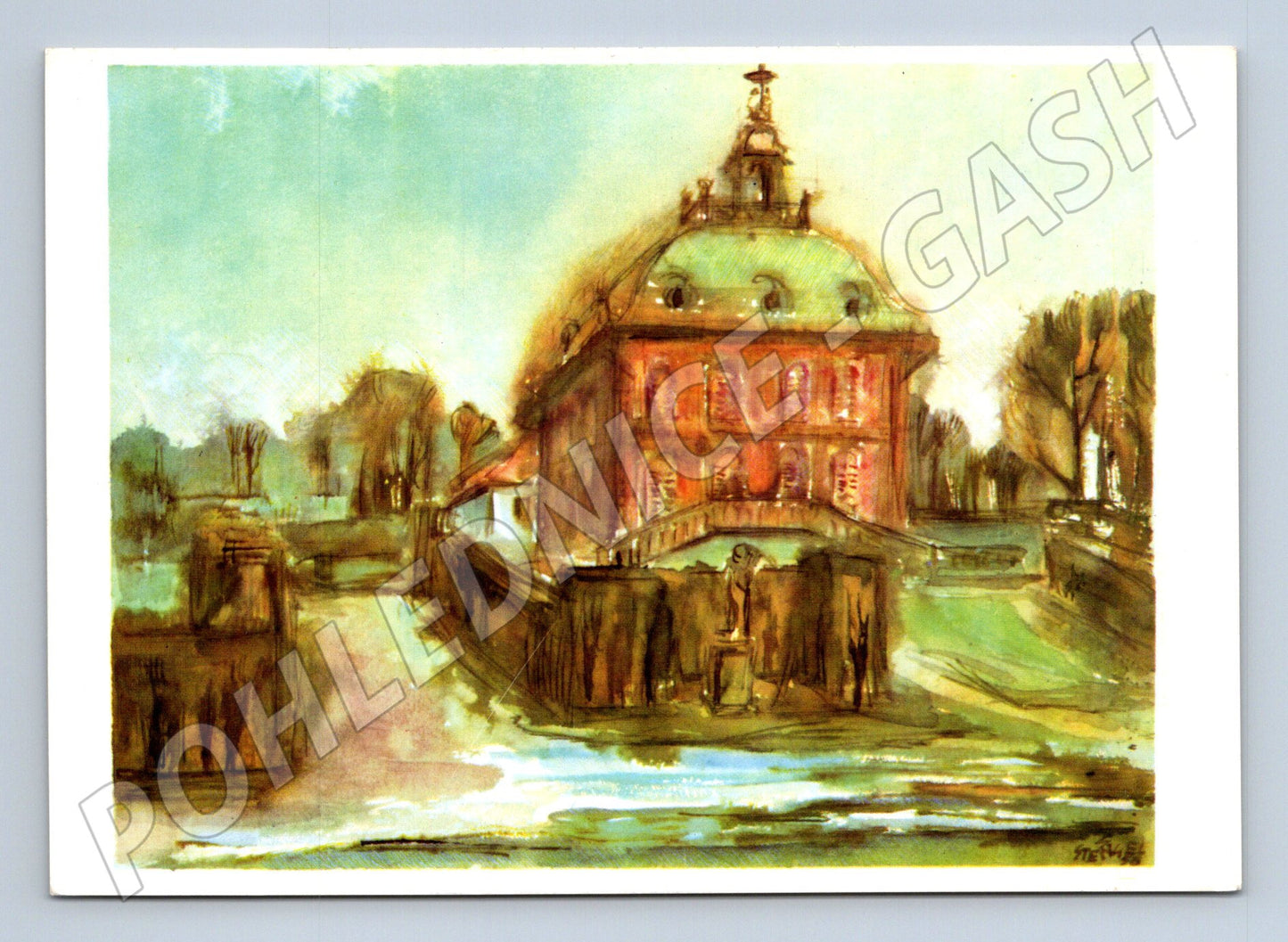 Pohlednice Německo Moritzburg Fasanenschlösschen (P3936)