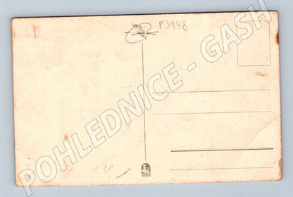 Pohlednice kytice zvonků (P3948)