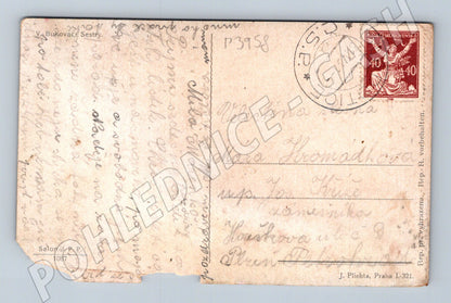 Pohlednice Portrét dvou žen 1940 (P3958)