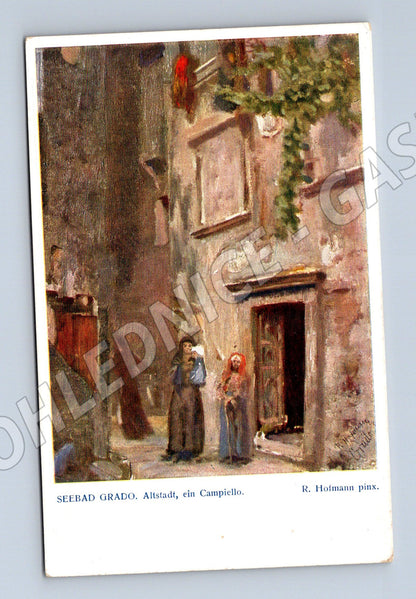 Pohlednice Itálie Grado Altstadt Campiello (P3961)