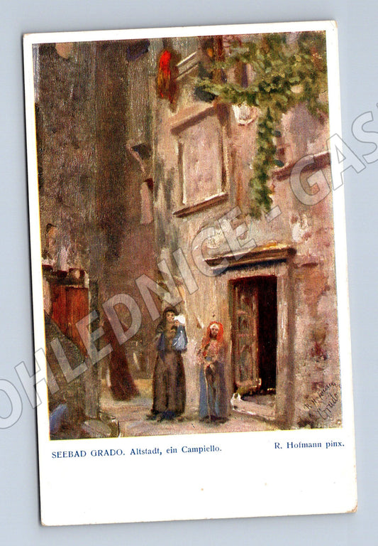 Pohlednice Itálie Grado Altstadt Campiello (P3961)