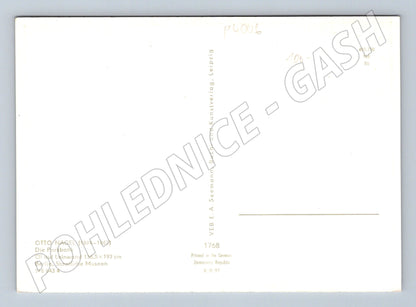 Pohlednice Německo Otto Nagel Die Parkbank 1957 (P4006)