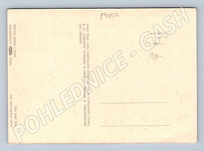 Pohlednice Josef Šíma ZOUFALSTVÍ ORFEOVO 1942 (P4007)