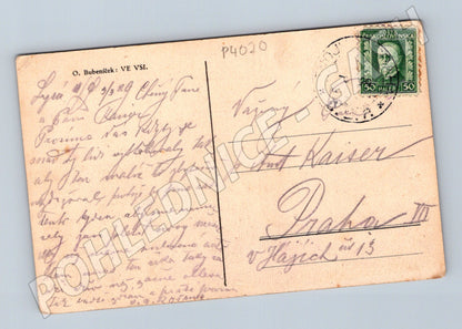 Pohlednice Ve Vsi venkovská krajina 1939 (P4020)