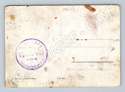 Pohlednice venkovská stavení kuřata 1932 (P4026)