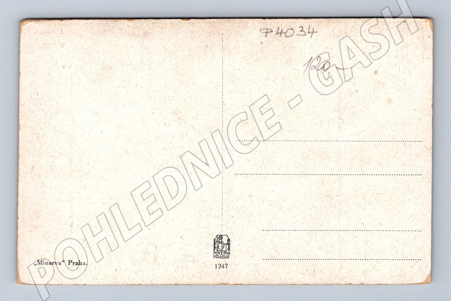 Pohlednice J. Mánes Večer ženský akt (P4034)