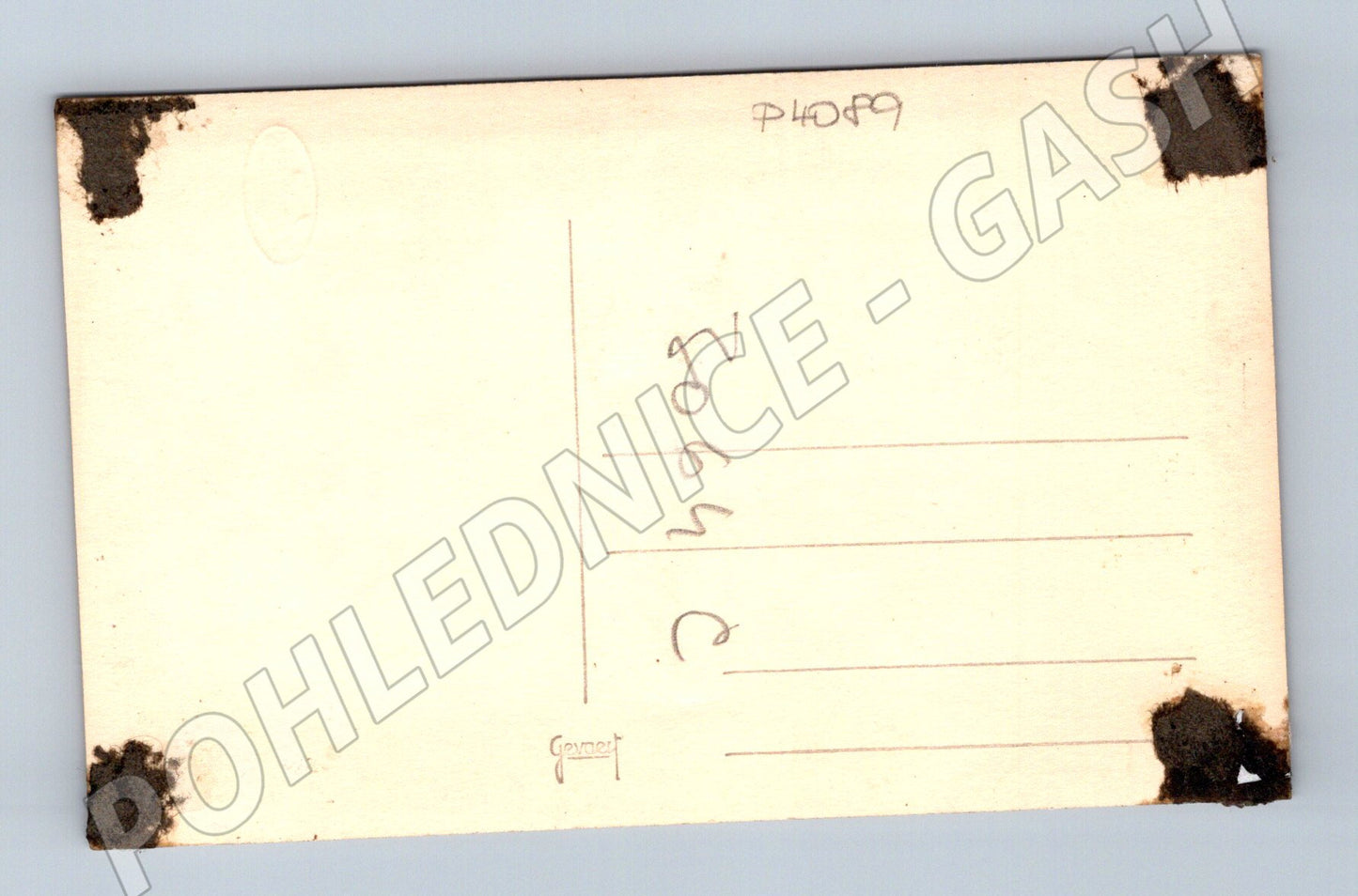Stará fotografie svatební pár (P4089)