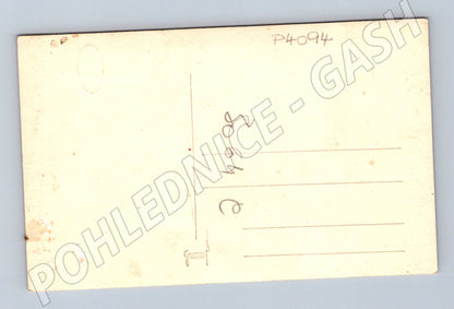 Pohlednice svatební pár 1962 (P4094)