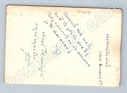 Stará fotografie Litoměřice mladý muž v uniformě 1959 (P4111)