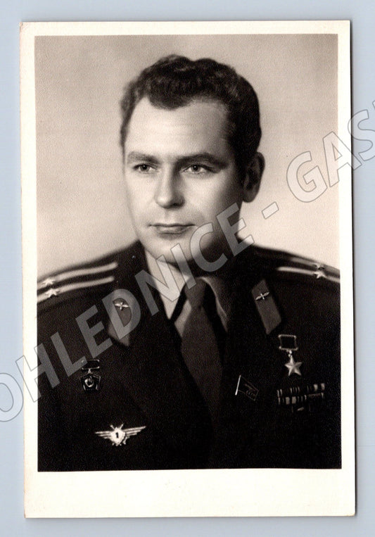Pohlednice SSSR G. S. Titov, kosmonaut 1964 (P4118)