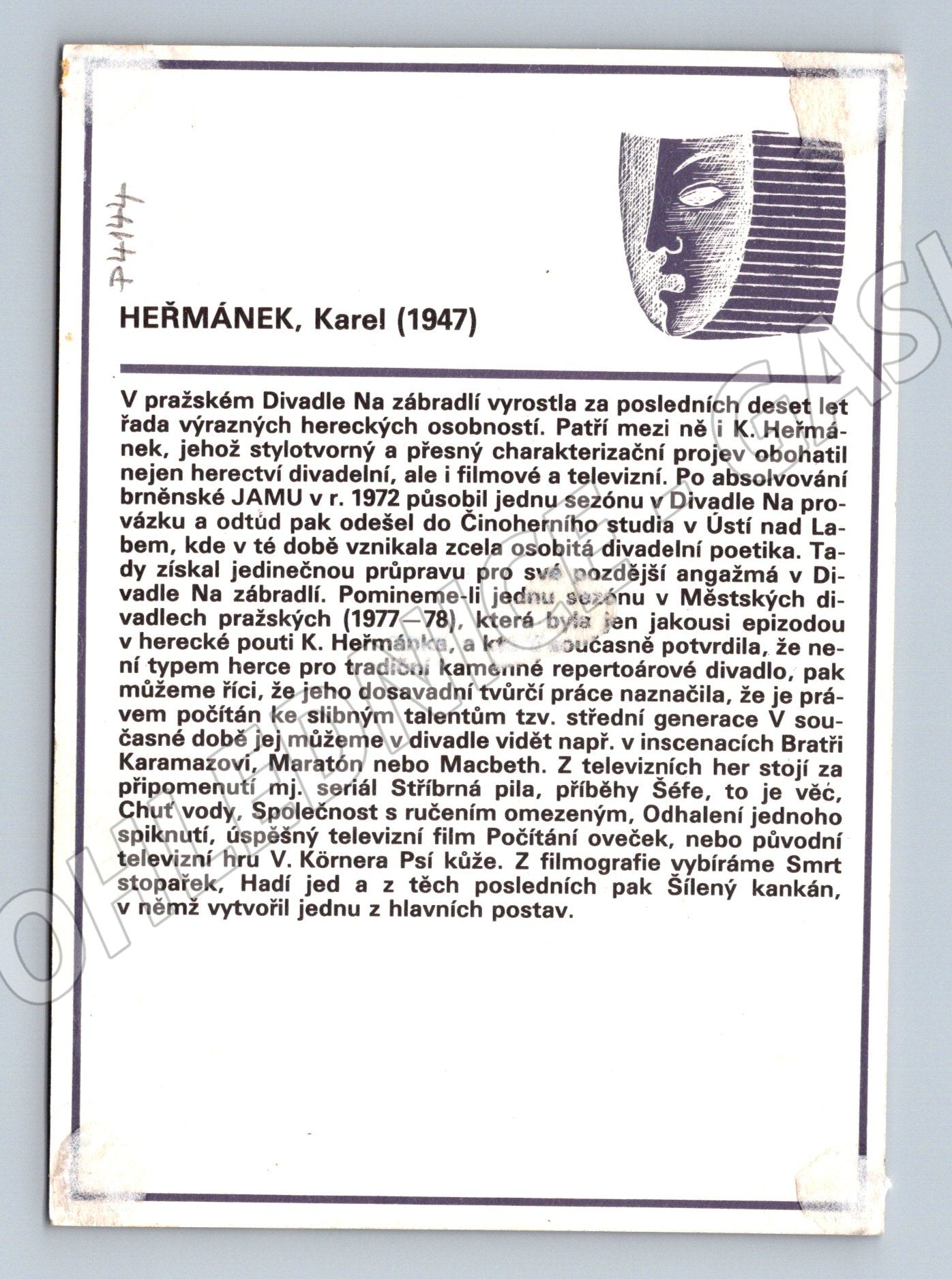 Stará fotografie Praha Karel Heřmánek (P4144)