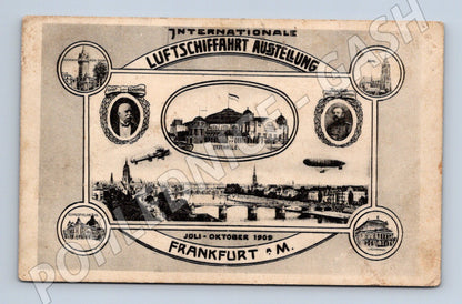 Pohlednice Německo Frankfurt letecká výstava 1909 (P4169)
