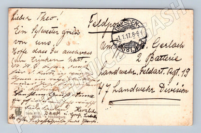 Pohlednice Německo maršál Hindenburg 1917 (P4187)
