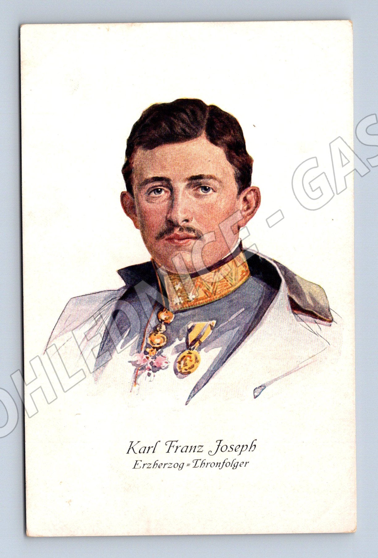 Pohlednice Rakousko arcivévoda Karel Franz Josef (P4188)
