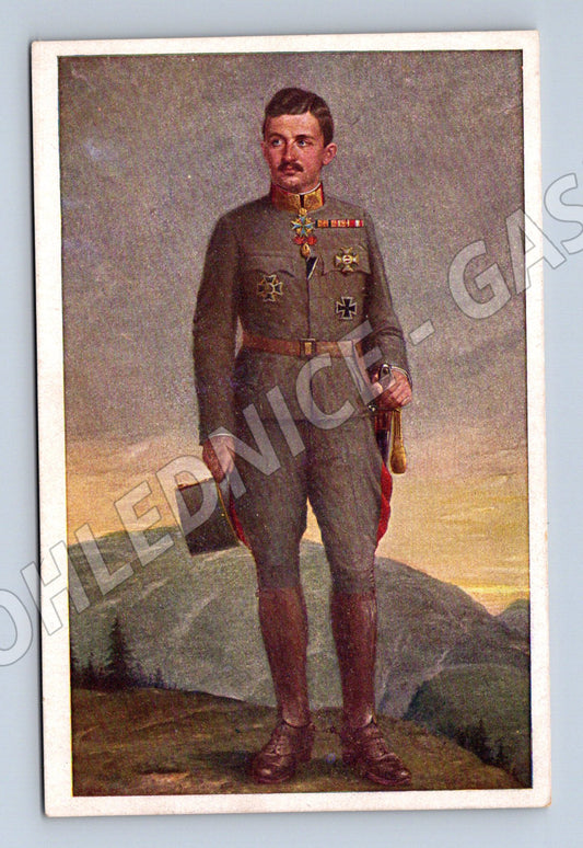 Pohlednice Rakousko Kaiser Karl I. v uniformě (P4189)