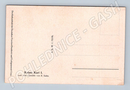 Pohlednice Rakousko Kaiser Karl I. v uniformě (P4189)