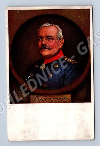 Pohlednice V. Woyrsch generál 1915 (P4192)