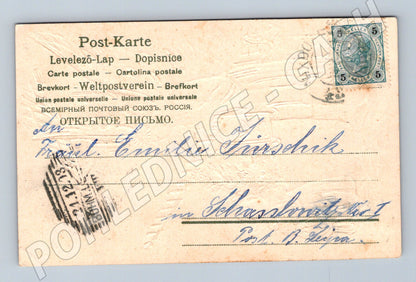 Pohlednice vánoční anděl s dítětem 1913 (P4199)