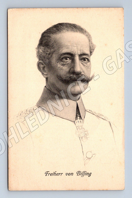 Pohlednice Německo Generál Freiherr von Bissing (P4205)